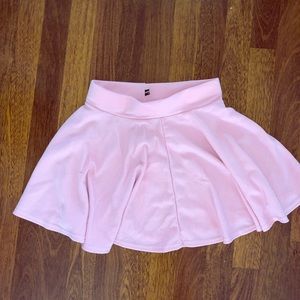 Pink skater skirt